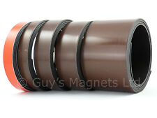 12.5mm 20mm 25mm 50mm Self Adhesive Flexible Magnetic Strip Tape craft fridge