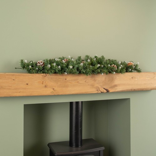 90cm snow king fir - snow, christmas