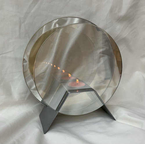 Tea light mirror candle - tea,