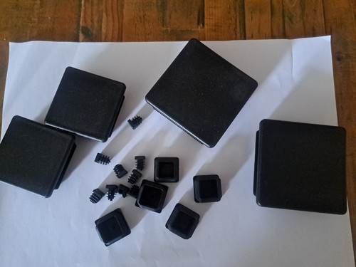 Square end caps plastic - caps,