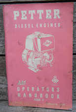 Vintage Original PETTER Diesel