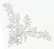 Vintage Embroidery Transfer