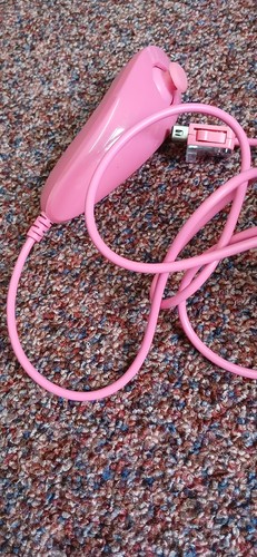 Pink nintendo wii nunchuck - nintendo,