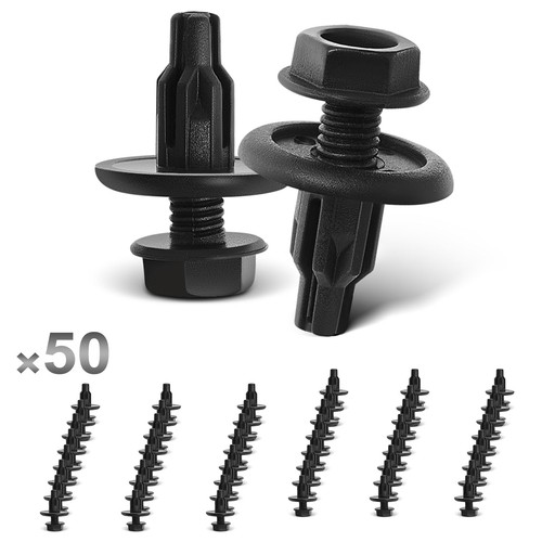 50x fastening clips wheel arch - fastening,