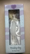 THE BRIDAL COLLECTION WEDDING DAY DOLL ON STAND BY REGENCY Regency Fine Arts
