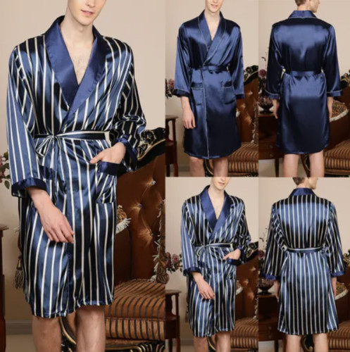 Mens satin silk pajamas - mens-satin,