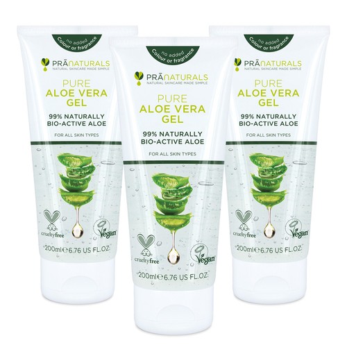 Pranaturals pure aloe vera - 99%,