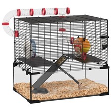 PawHut Hamster Cage w/ Tubes