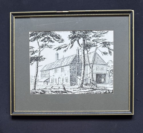 Original signed pen drawing - original,