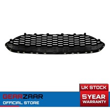 Front Grille For Ford Fiesta Zetec-S MK7 2013-2016 Honeycomb Style UK NEW Black