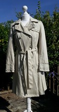 Vtg Style Mac Trench Cream