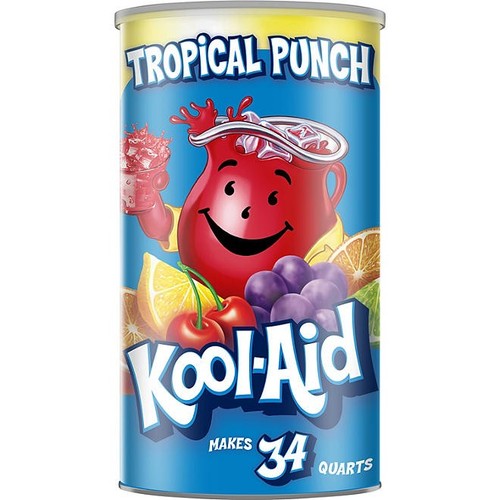 Kool aid sweetened - sweetened, tropical