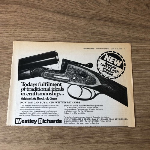 Guns146 magazine advert - advert, 6x9