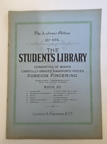 Antique student library - library, book