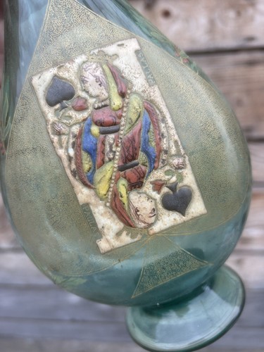 Emile gallé enamelled glass - gallé,
