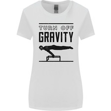 Pommel Horse Gymnastics Turn Off Gravity Gymnast Womens Wider Cut T-Shirt