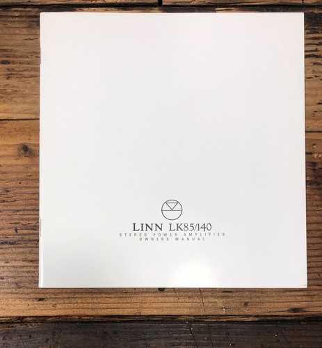 Linn lk85 lk140 amplifier - ,