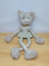 Vintage 1960s/70s Artist Made 32" Cat / Kitten Ragdoll Soft Plush Toy - Rag Doll