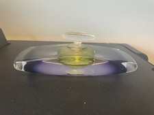 vintage art glass perfume