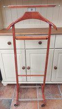 Vintage Italian Fratelli Reguitti BREVETTATO Valet Stand, 1960s suit hanger
