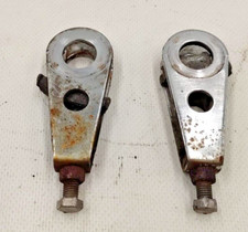 Pair Of Chain Adjusters - Honda CB 400 Four - Year 1975 To 1977