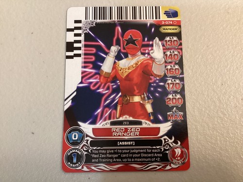 Power rangers action card game - rangers,