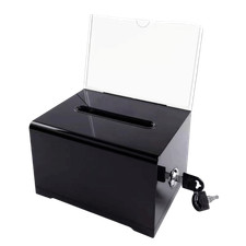 Solid Ballot Box Acrylic