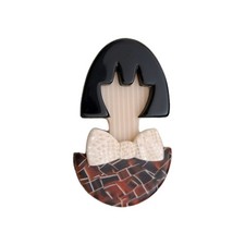 Lea Stein Genuine Brooch -