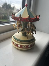 vintage  carousel ornament