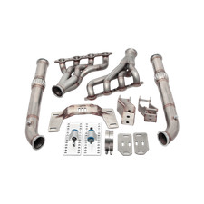 CXRacing LS1 Engine T56 Trans Mount Headers Kit for 04-13 BMW E90/E92 LS1 Swap