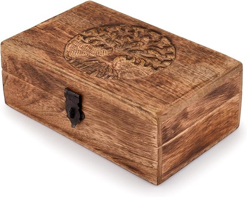 Handmade mango wood engraving - handmade,