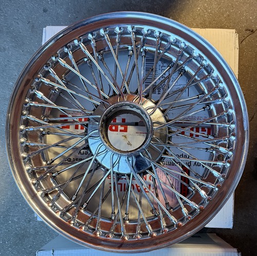 Pair wire wheels - of,