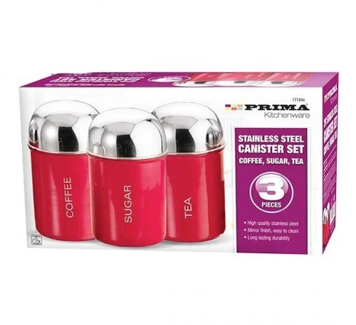 3pc canister set - canister, jar