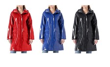 Women's Glossy Parka Hooded