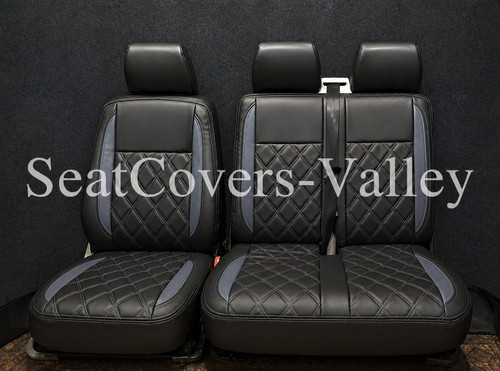 Front leatherette single - front,