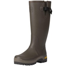 Harkila Mens Forester Gusset Rubber Wellington Boot Olive Green UK6.5 To UK13
