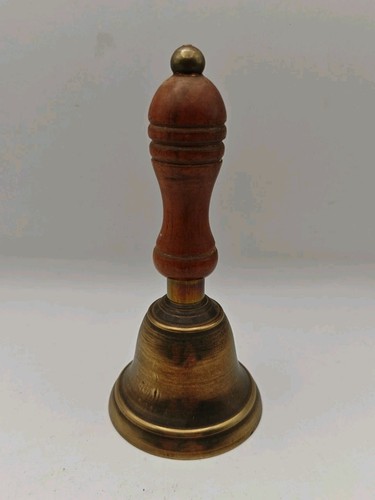 Vintage small hand bell - vintage,