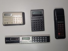 Vintage Bundle Job Lot 4 Calculators - Ronica / Compex / Systema etc