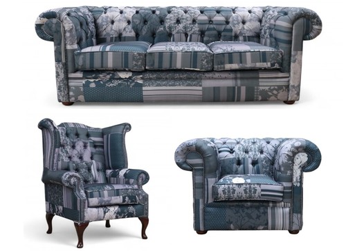 Chesterfield patchwork piece - patchwork, 3