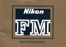 Nikon FM - Instruction Manual