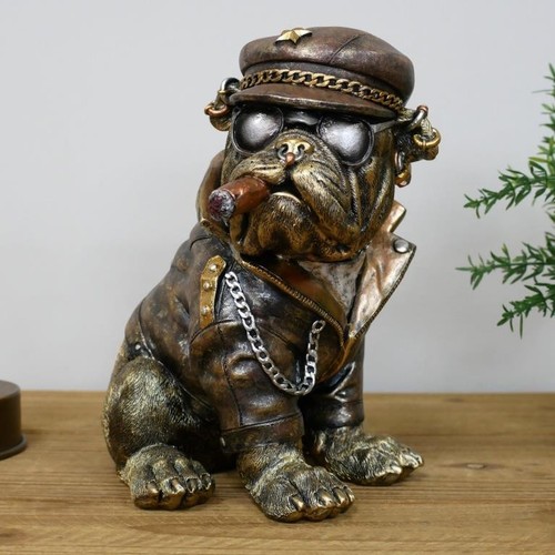Bulldog ornament statue dog - statue,