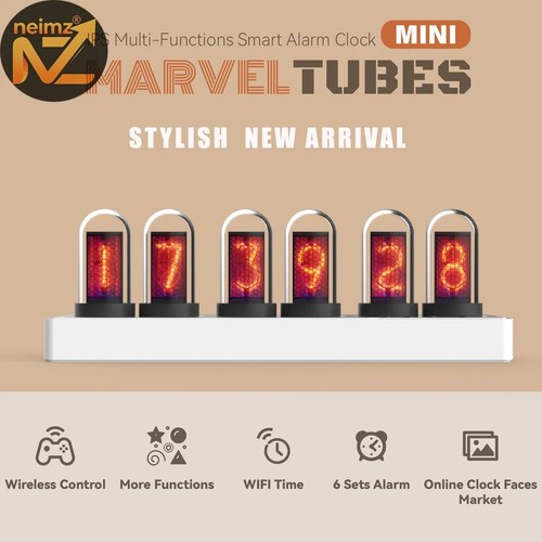 Rgb nixie tube clock - nixie,