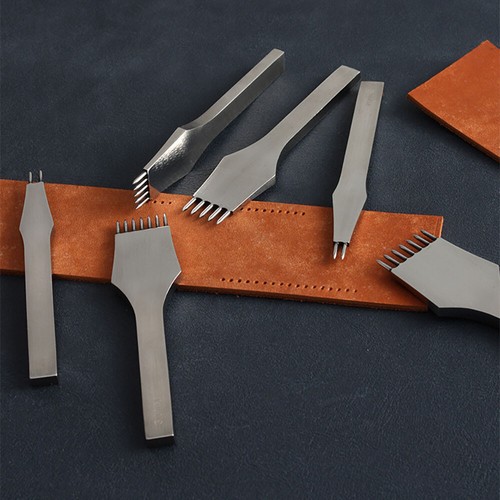 Leather craft tools round - leather, hole