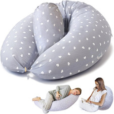Pregnancy Pillow for Sleeping Feeding U Shape with Cover Maternity  Side Sleeper