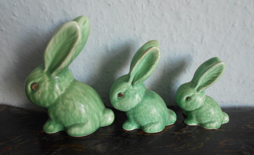 Set vintage green sylvac - vintage,