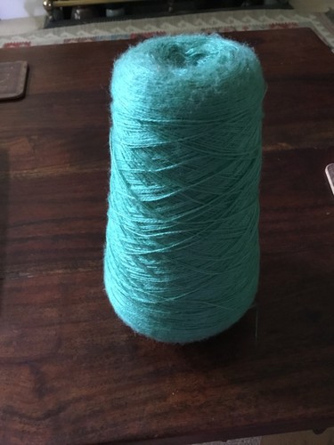 Spool turquiose knitting - of,