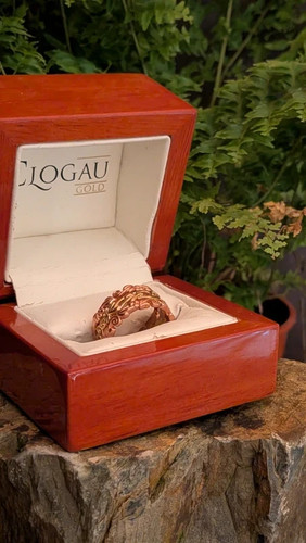 Clogau welsh gold ring - clogau, 9ct