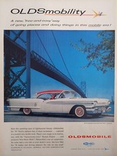 1957 vintage Oldsmobile Print
