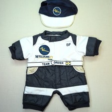 Bear Factory Williams F1 Team Racing Driver Outfit with Cap Motorsport Suit