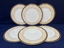 WEDGWOOD CORNUCOPIA 10 3/4" DINNER PLATES X 6 VGC